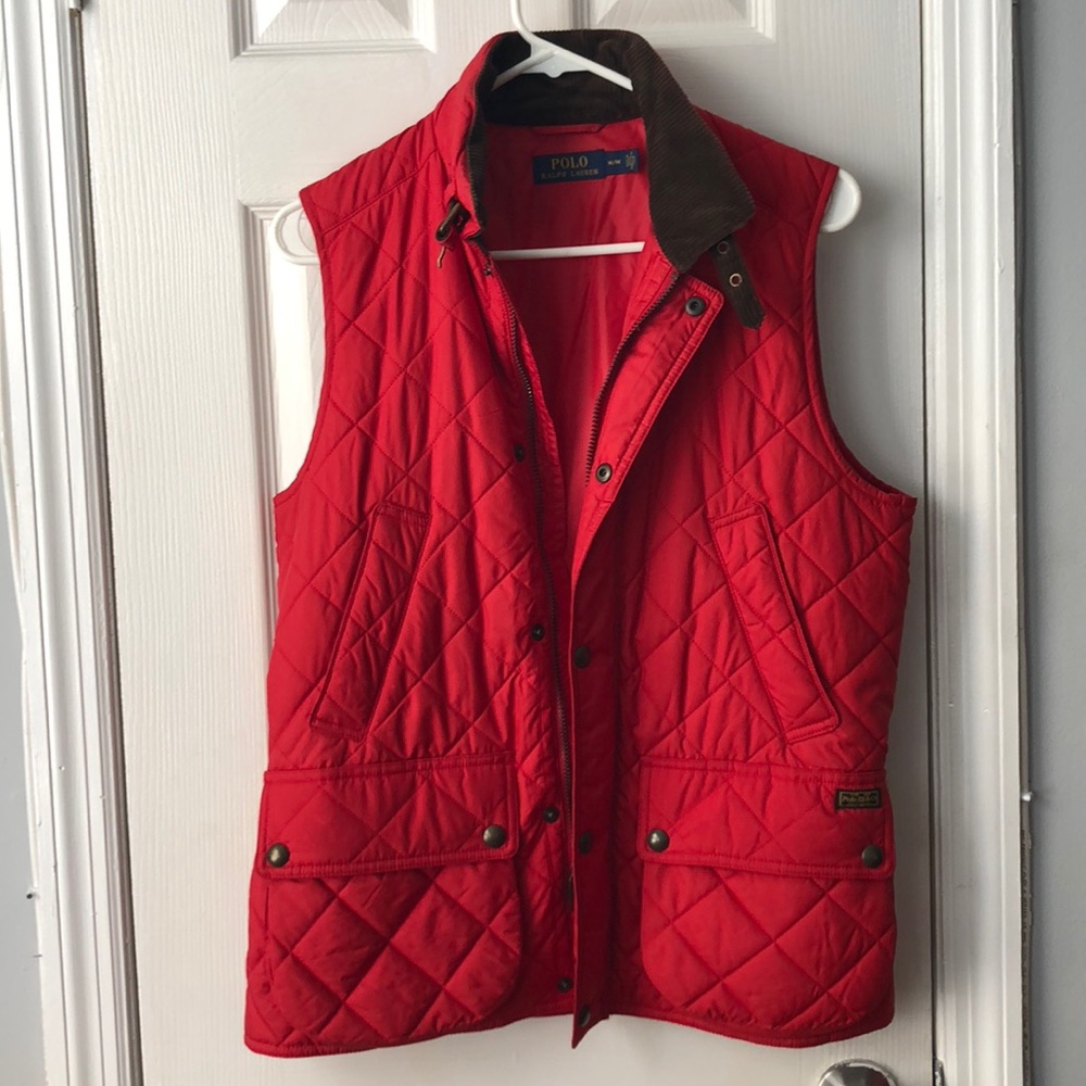 Red Polo Ralph Lauren Vest